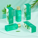 TEA TREE ACNE FACIAL TONER by BRYLLEE, suitable for all skin types, 100ml packaging with natural ingredients.