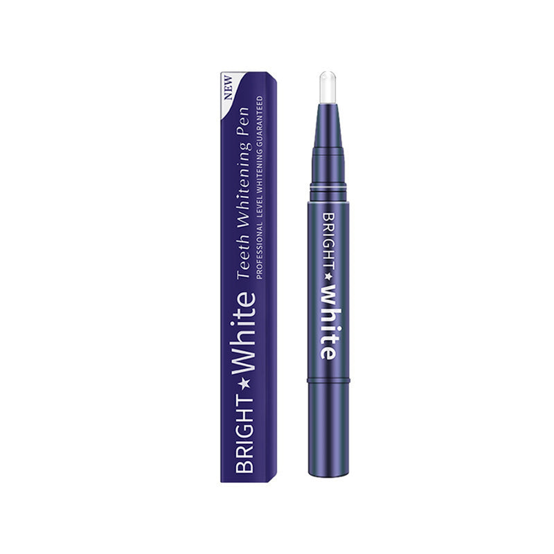 Gel Teeth Whitening Pen with packaging, ideal for cleaning and whitening adult teeth.