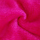 Close-up of soft pink microfiber fabric used for water makeup remover towels.