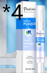 Teeth whitening pen by Putimi, designed for removing plaque and stains for a brighter smile.