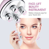 Face-lift beauty instrument for skincare, promoting spa-like treatment for radiant facial skin.