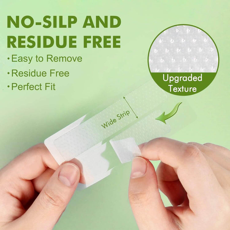 No-slip whitening teeth patches with residue-free strips, easy to remove, and upgraded texture for a perfect fit.